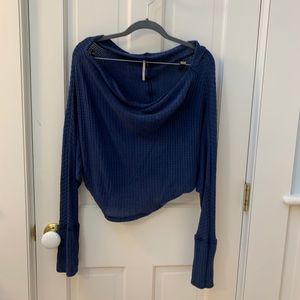 free people cropped sweater